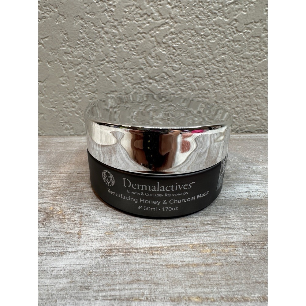 $14 🌙 Dermalactives Resurfacing Honey And Charcoal Mask Face 1.7 Oz SEALED